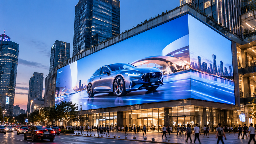 Outdoor LED Display Installation