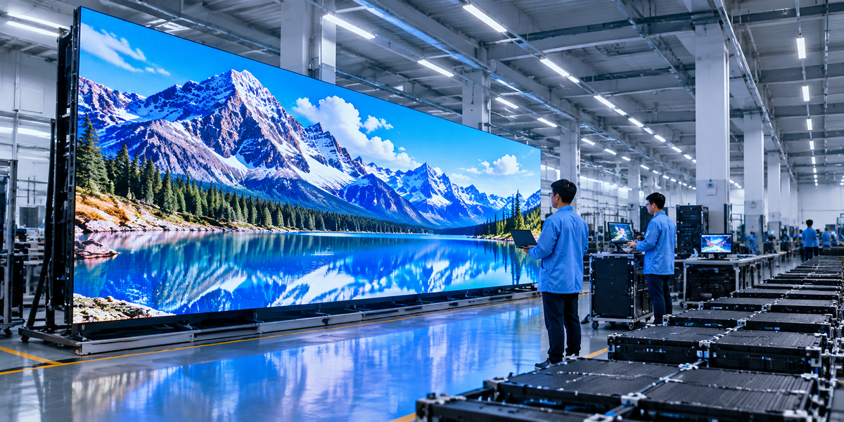 LED display project overview