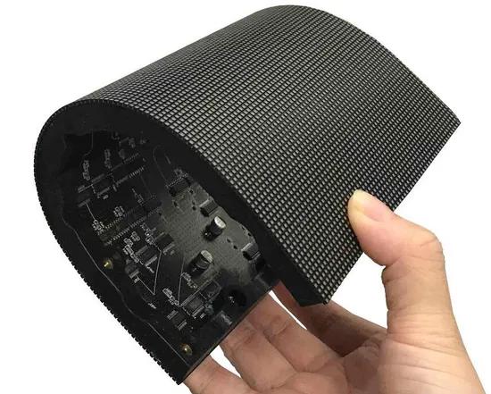 Flexible LED modules and curved display solution