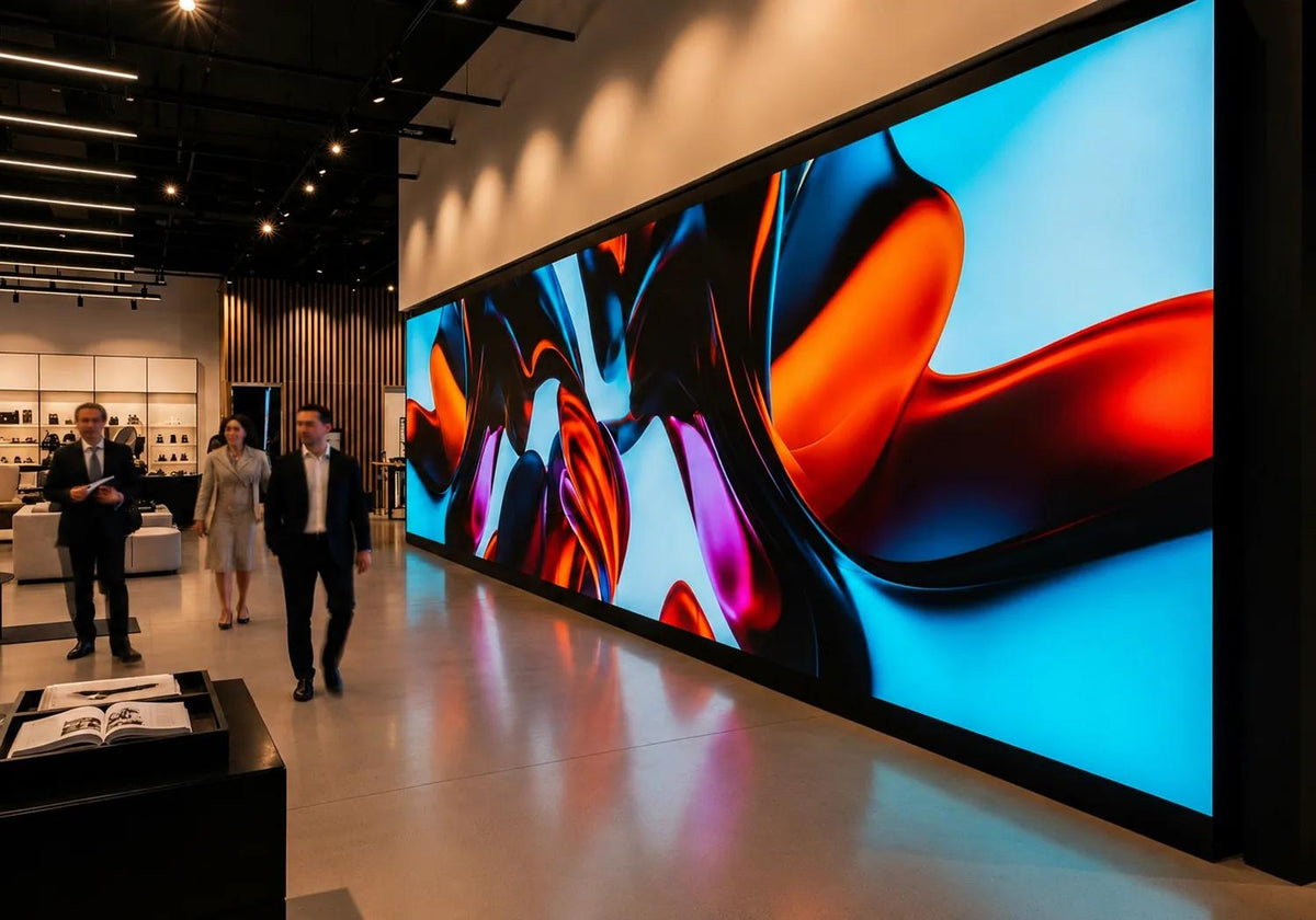 Commercial LED display cabinet and video wall solution