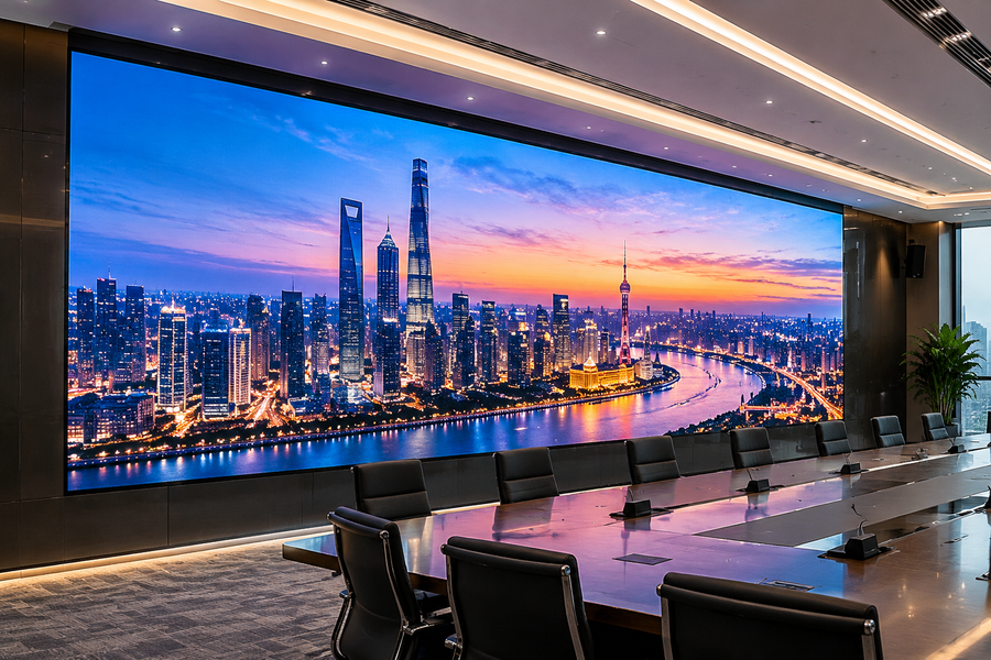 Fine-Pitch LED Display Project
